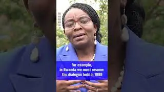 Mrs #VictoireIngabire endorses dialogue for lasting peace in the Great Lakes region