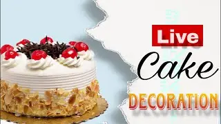 Live cake decoration video #livestream #cakedesign #live