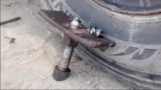 How to make Puller for Truck by blacksmith | Primitive methods | lets manufacture