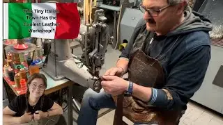 We Visited a Hidden Gem Leather Maker in Grosio, Italy 🇮🇹