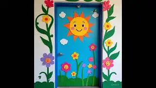 Beautiful Full Door Decoration Ideas | Easy & Creative Door Decor