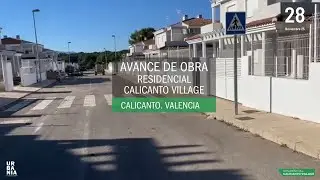 Avance de obra Residencial Calicanto Village. En Calicanto, Valencia.