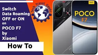 How to switch data roaming OFF or ON on the Poco F7 by Xiaomi #PocoF7 #roaming #HowTo