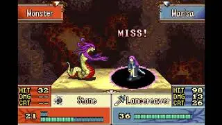 Fire Emblem: The Sacred Stones: Medusa Boss Monster