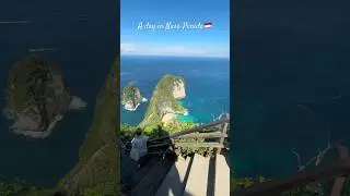A day in Nusa Pendia 🇮🇩 #youtubeshorts #travel #baliescape #indonesia #nusapenida #trendingshorts