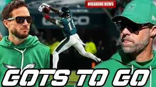 🚨Eagles BIG CHANGES ON WAY! Kevin Patullo Is DONE After LOSS! 💥 A.J. Brown Too?