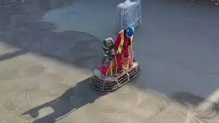 Concrete Screed laying, Leveling & Power float finishing in Yasmeen City project @ Lusail - Qatar