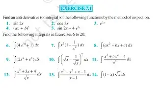Integration Class 12 important questions 2026