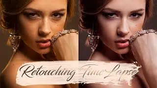 Time-Lapse 1,5 Hours of Retouching in 2 Minutes