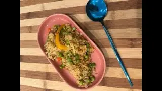Bulgur Wheat Dish with Peas