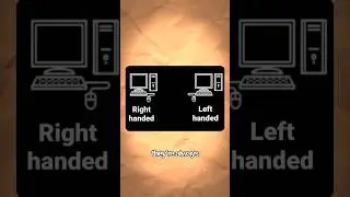 THE WORLD TO A LEFT-HANDED PERSON!