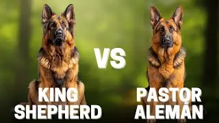 King Shepherd VS Pastor Alemán | Perro VS Perro | Comparación de razas