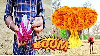 New experiment video || science experiments || Mr Indian hacker || Experiment || bomb blast video