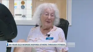 89- Year-Old Woman Inspires Others Through Fitness
