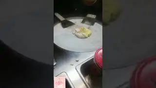 Karachi's famous tawa ice cream| karachi street food # short #youtubeshort #ytshort #beta_short