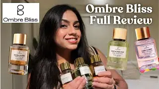 Are Ombre Bliss Perfumes Worth It? Vanilla Kiss | Pistachio Pop | Lush Candy | FULL REVIEW