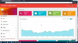 Mix AdminBSB Material Design with Laravel