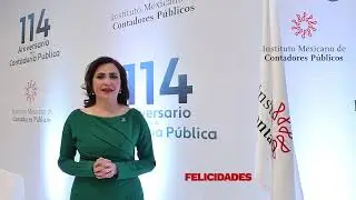 Felicitaci&oacute;n de la Presidenta del IMCP a las contadores y contadores de M&eacute;xico