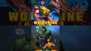 Wolverine Debut In Marvel - Man Of SuperHero. #wolverine #marvel