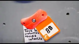 Escalade 8b Orange Séance de travail N°5