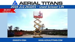 2019 JLG 2632ES Scissor Lift For Sale | 32 ft Working Height | Low Hours