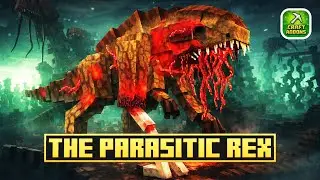Я создал паразитического рекса в Minecraft Bedrock | Демонстрация дополнения Parasitic Rex