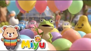 🎵✨ MIYU KINDERLIEDJES: Het ALLERLEUKSTE Kinderliedjes Avontuur! 🐸🎨🚗