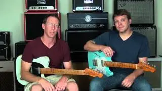 Whitfill Custom Guitars - Wampler Pedals Demo