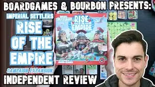 Rise of the Empire (Imperial Settlers) Review:  A Campaign Expansion with Card Close-ups.