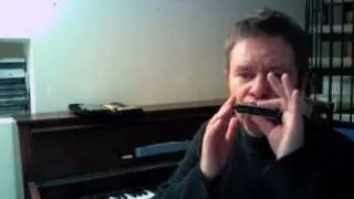 How to play harmonica - Note bending on hole 6 from playharmonica.co.uk