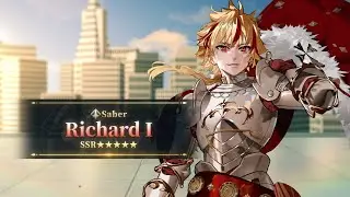 Fate/Grand Order - ★5 (SSR) Richard I Servant Introduction