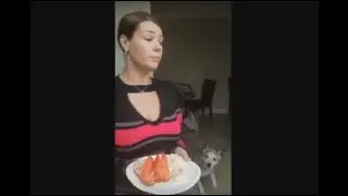 Welfare Queen feeds dog Lobster, paid for with US Tax Dollars