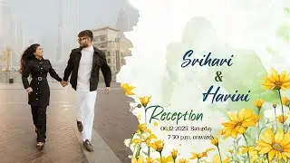Live Reception of Srihari & Harini on 06/12/2025 at 06:30pm