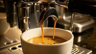 How to make coffee in cinematic scene #coffee #coffeelover #coffeetime 