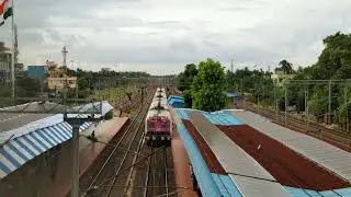 🚫KALYANI-SEALDAH LOCAL TRAIN ANNOUNCEMENT 🔊ENTRY | 31328 Kalyani Simanta Local Emu Train ER