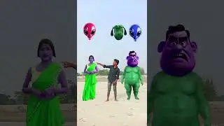 Colouring cute girl, and fat dog, man head matching video #vfx#shorts #trending