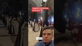 Oque &eacute; isso no funeral do Papa Francisco 😱. #papa #funeral #estranho #mundo