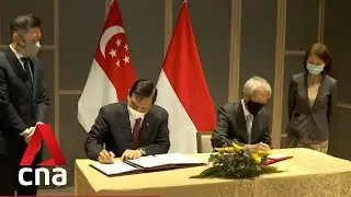 Singapore and Indonesia ink new agreement to advance partnerships in climate change, sustainability