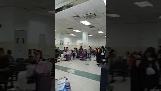 ruang tunggu terminal Ferry stulang laut Johor bahru Malaysia