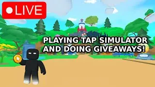 🔴LIVE🔴SECRET PET GIVEAWAY NOW!🔥PLAYING TAP SIMULATOR!🔥SECRET X PETS!🔥