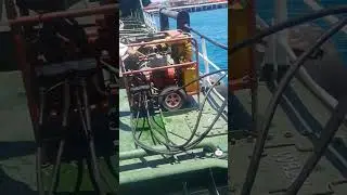 Oil skimmer operating #music #acapella #seashanty #bass #vikings #ottapalam #ship #saudiarabianation