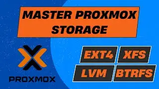 Which Proxmox Storage Should You Use? EXT4, XFS, BTRFS or LVM