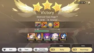 Settingan AFK Farming Raid Destroyer Gaze Stage 9 Seven Knight Re:BIRTH 