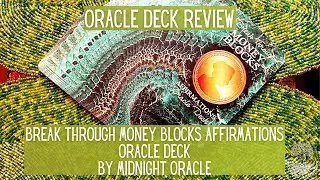 💰MONEY ORACLE DECK REVIEW💰