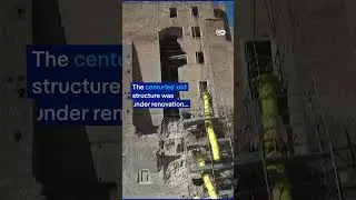 Medieval tower in Rome partially collapses | DW News