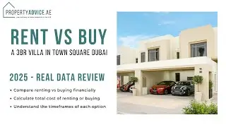Rent vs Buy - 3 Bedroom Town Square Villa - PropertyAdvice.ae