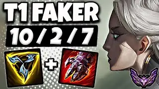T1 Faker Camille MID vs Xerath - Patch 13.16 Korea Master ✅