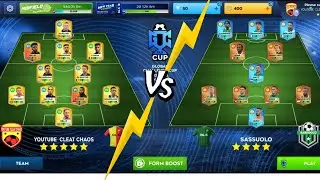 Global Challenge Cup Round 2  | Intense Match vs Sassuolo! ⚽🔥 | DLS