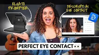 AI Eye Contact vs Teleprompter: Which Looks More Natural on Camera?