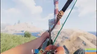 Rust satisfying bow headshot
